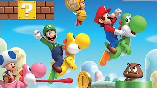 New Super Mario Bros Wii - COMPLETO en un solo directo 🥲 (sin todas las monedas estrella ⭐️)