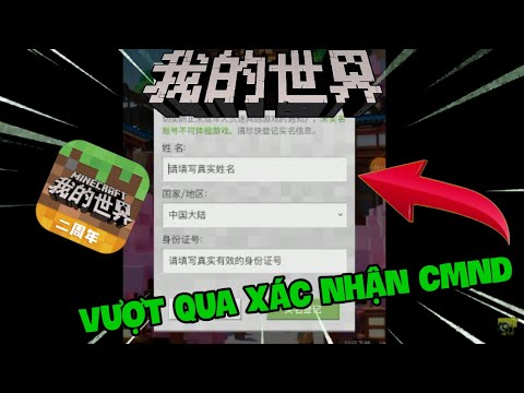 Video Cách Đăng Ký Minecraft Trung Quốc, Qua Bước Xác Thực... - youtube