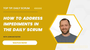 How do you address impediments in the Daily Scrum?