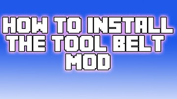 how to install the tool belt mod for minecraft 1.6.4