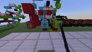 An actually not bad 3x8 Decoder using redstone