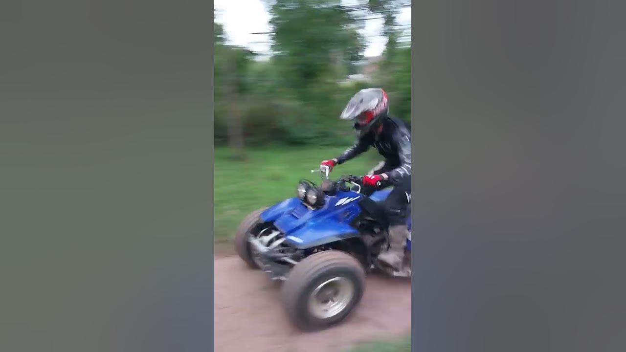 How to properly ride a Yamaha Warrior 350 YouTube