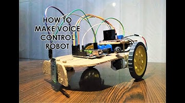 Voice controlled robot using arduino
