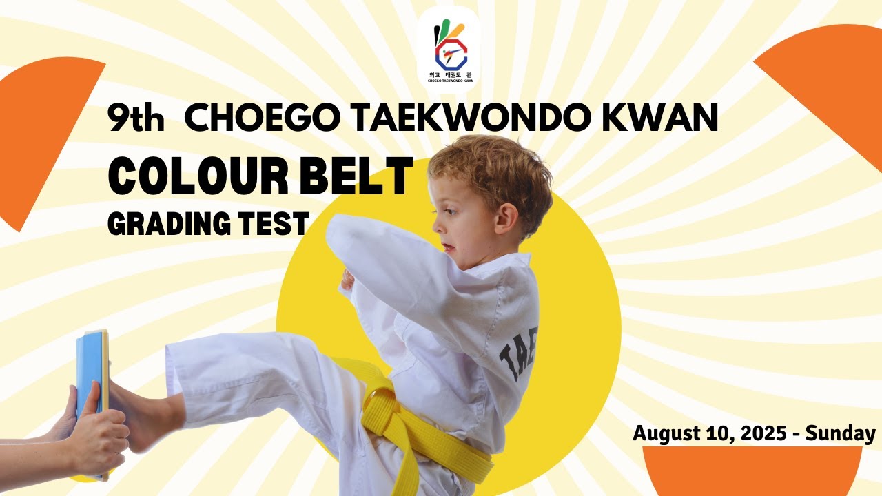 🔴LIVE | 9th CHOEGO TAEKWONDO KWAN Color Belt Grading Test | Batch - II | Safari | 10 August 2025 🔴LIVE | 9th CHOEGO TAEKWONDO KWAN Color Belt Grading Test | Batch - II | Safari | 10 August 2025
