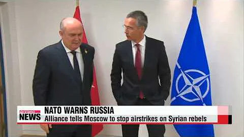 Syria conflict： Nato warns Russia on airstrikes   터키•나토， 러시아 전투기 터키영공 침범 강력 항의