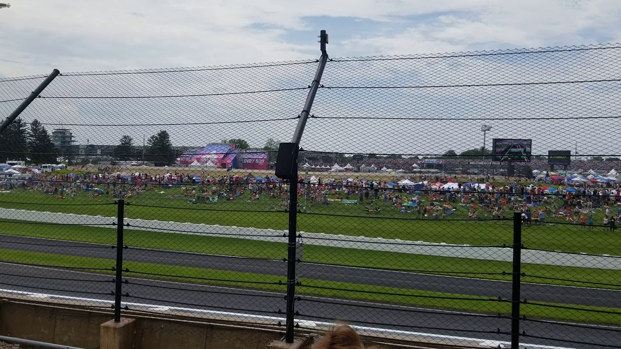 Restart 50 laps to go at the 103rd Indy 500
