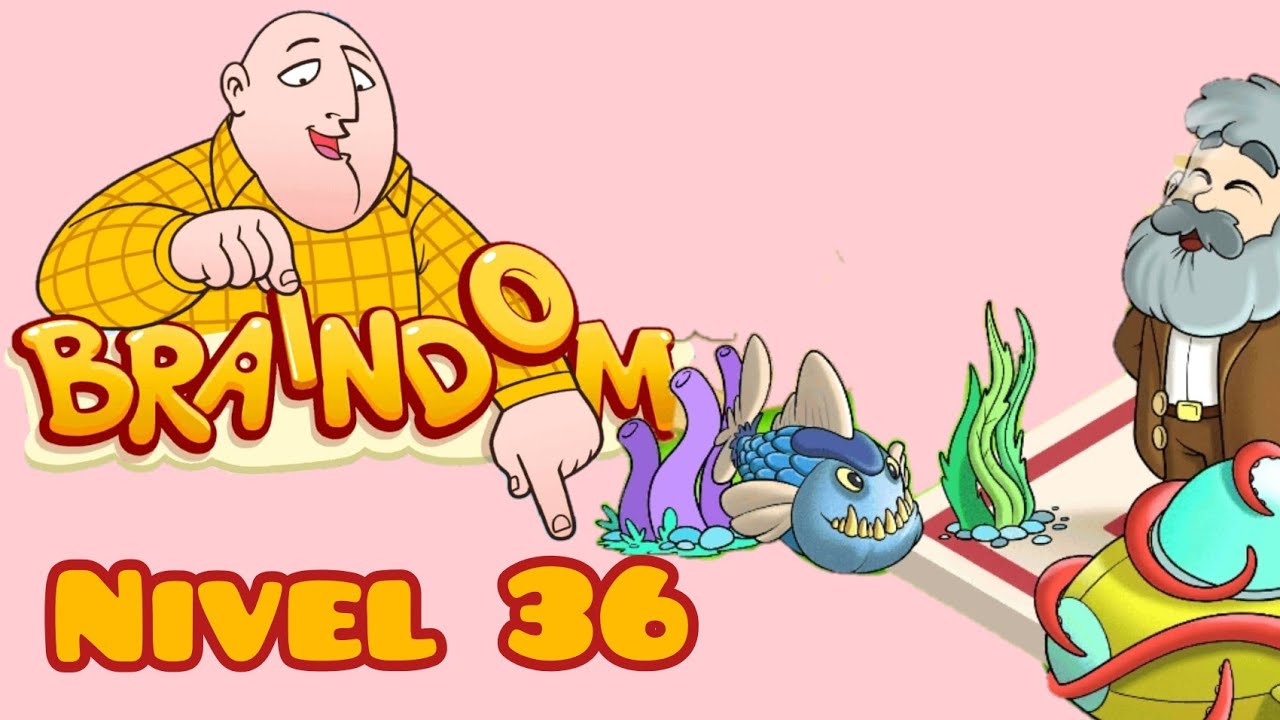 Braindom: Brain Games Test Out - ¡tricky Brain Puzzle! Solución Nive 36 Walkthrough
