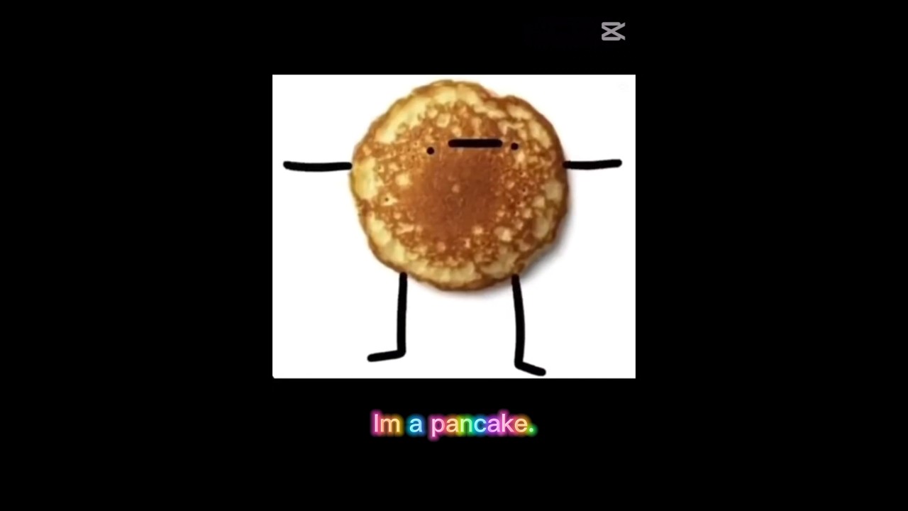 I am a glitchy pancake!