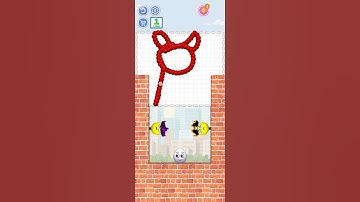 DRAW TO SMASH - Logic Puzzle Games 🥌🥚🐣 #like #drawtosmash #gameplay #puzzlegame #shorts