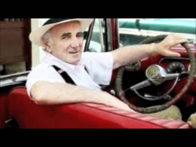 CHARLES AZNAVOUR - DES COUPS DE POING