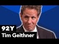 Tim Geithner with Neil Irwin on Stress Test