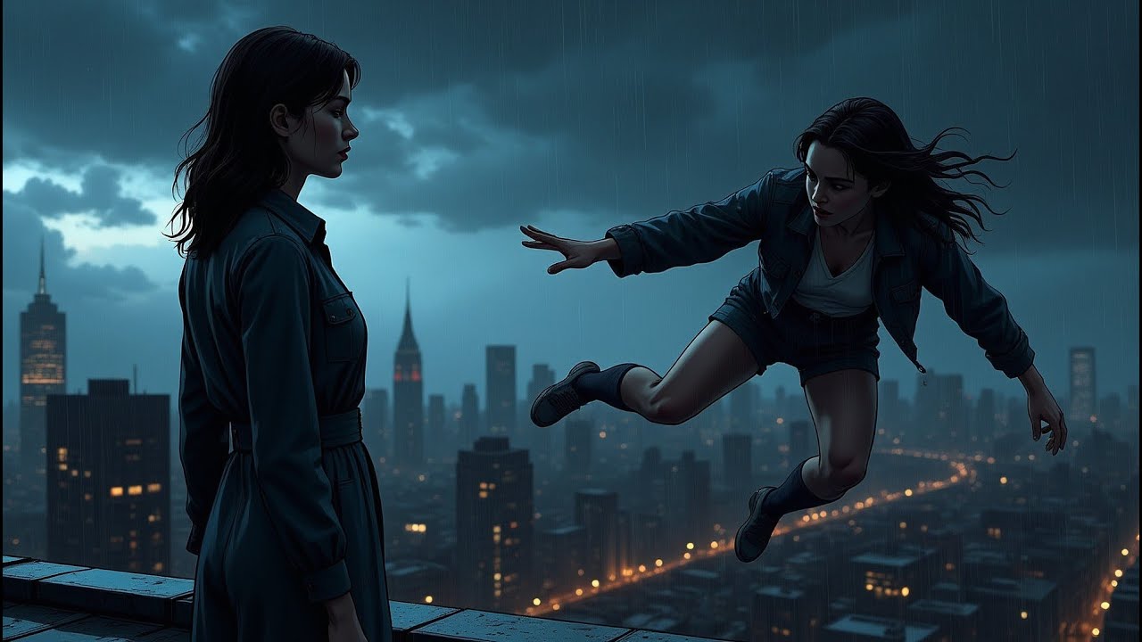 [AI Ficción] Reencarné, la dejé fingir su suicidio otra vez—luego solté su mano y la vi caer con...