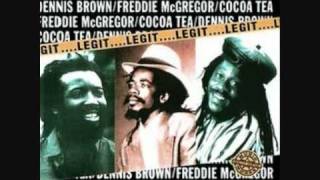 Dennis Brown, Freddie McGregor &amp; Cocoa Tea - Legit - Legit LP (Greensleeves Records).