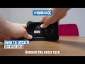 How to attach your wrist strap to the DCx13-3
