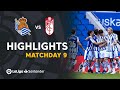 Highlights Real Sociedad vs Granada CF (2-0)