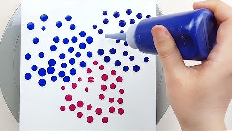 (436) Easy way to paint hydrangea | Bubble wrap | Fluid Acrylic for beginners | Designer Gemma77