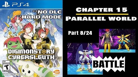 Digimon Story Cyber Sleuth (PS4 PRO) **No DLC** | **Hard Mode** Chapter 15 - Part 8/24
