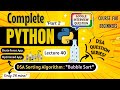 *DSA Tutorial : Bubble Sort💯🔥* | Python Full course for Beginners | Lecture 40