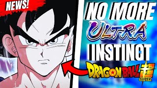 Is This The End Of Ultra Instinct form In Super!!?