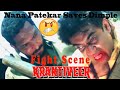 Nana Patekar Saves Dimple Fight Scene | Krantiveer Movie