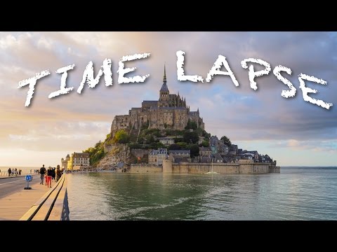 Mont Saint Michel - Tide in Time-Lapse HD