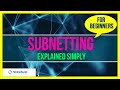 🔥 Subnetting Explained Simply for Beginners