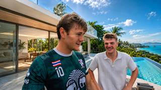 Surprising my younger brother with a villa in Thailand!🇹🇭