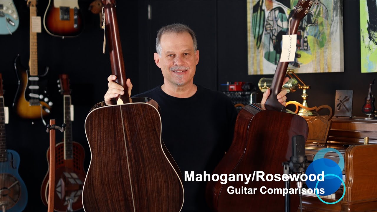 Rosewood vs Mahogany! Acoustic Guitar Tonewood Comparisons YouTube