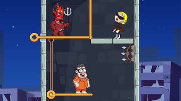 Prison Pin Rescue - All Levels Gameplay Pull Him Out ( Levels 148 - 160 )