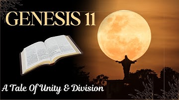 Genesis Chapter 11 : The Tower of Babel - A Tale of Unity and Division