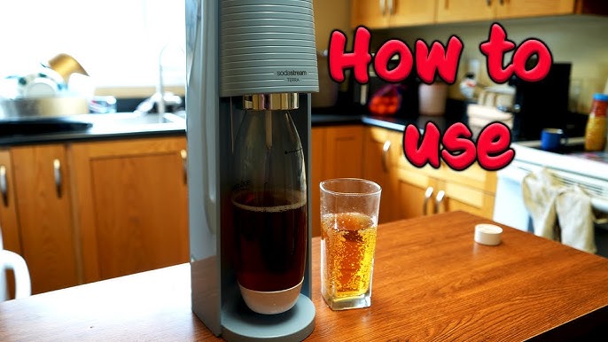 How-To Use The SodaStream E-DUO  5 simple steps to create the