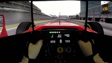 F1 Chinese GP 2016 - Simulator Onboard Lap