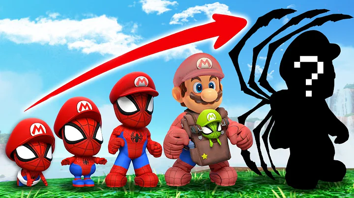 BABY to OLD SPIDERMAN in Mario Odyssey… (Age Mod)