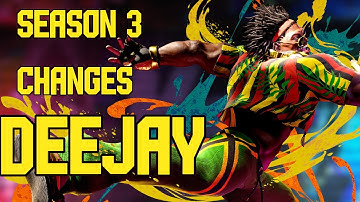 SF6 Season 3 DeeJay Changes (Hey Hey Hey!)