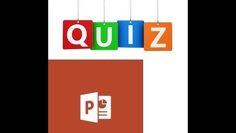 How to make a Quiz :: PowerPoint 2010