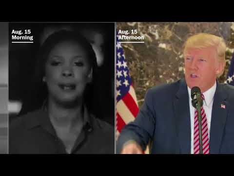 How Trump's talking points on Charlottesville match up with Fox News