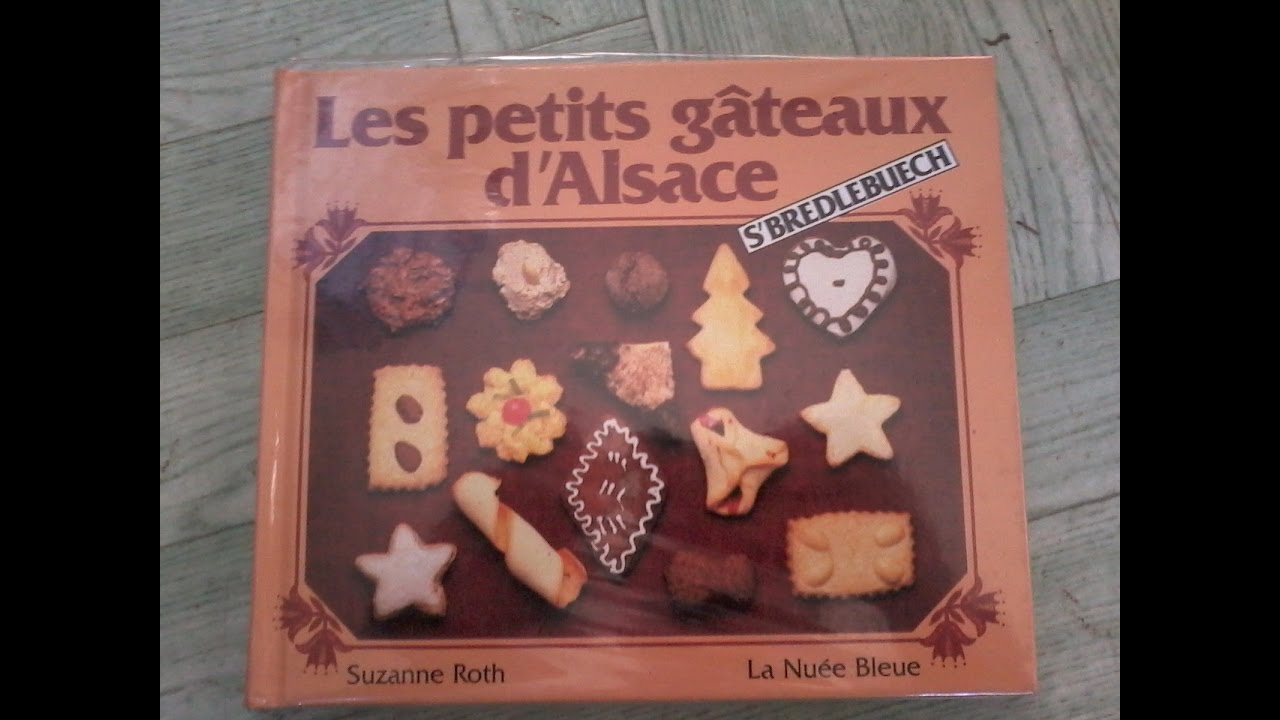 livre4 qu'es que je pence du livre Les petits gâteaux d'Alsace :  S'bredlebuech de Suzanne Roth 