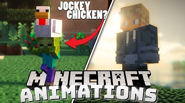BEST Minecraft Animations for Java Edition!!