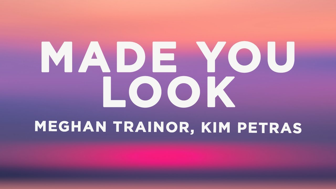 Meghan Trainor - Made You Look (Official Visualizer) ft. Kim Petras 