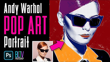 Photoshop: How to Recreate the Look of Andy Warhol Pop Art Silkscreen Portraits
