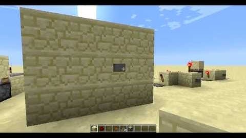 Minecraft redstone tutorials: Compact t-flip flop wall design! + Let