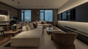 Tetris Apartments Interior Design by Bezmirno Architects