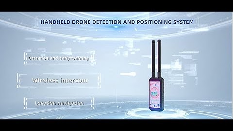 LZ TECH Handhled Drone Detection and Positioning Device (H3 PRO)