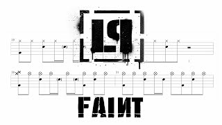 Linkin Park - Faint (🔴 Drum Notation | Tutorial) @chamisdrums Bass on @ChamisBass