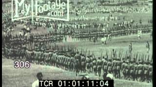 1930s Ethiopian Military Show