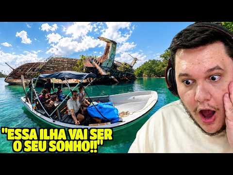 NEM UMA I.A. CONSEGUIRIA CRIAR UM LUGAR DESSES (Ilhas Salomão) - Reagindo Vou sem Volta