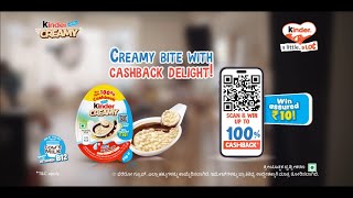 Kinder Creamy I Cashback Delight 15Spromokannada
