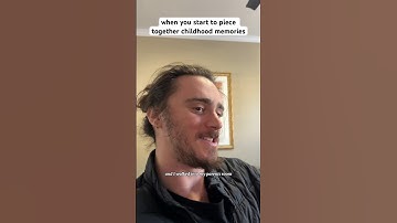 when you start to piece together childhood memories #shorts #comedy #funny