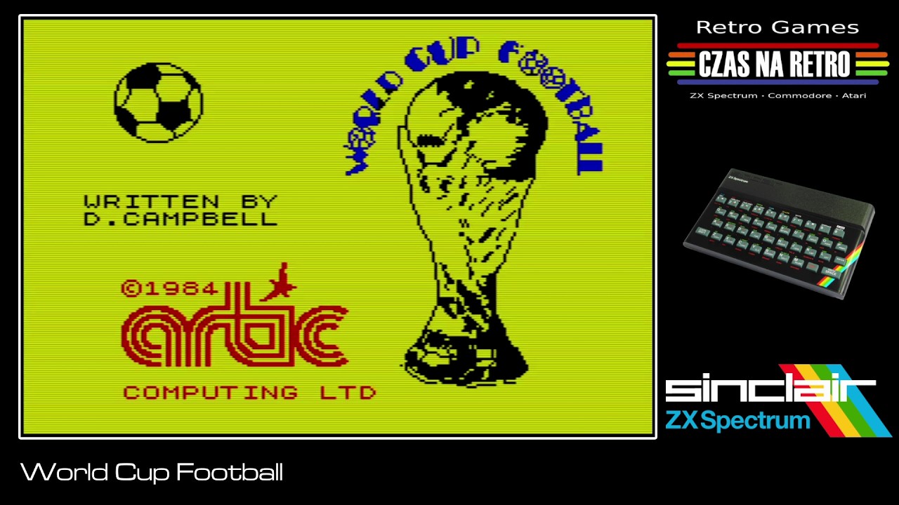 World Cup Football (1984) - ZX Spectrum - YouTube
