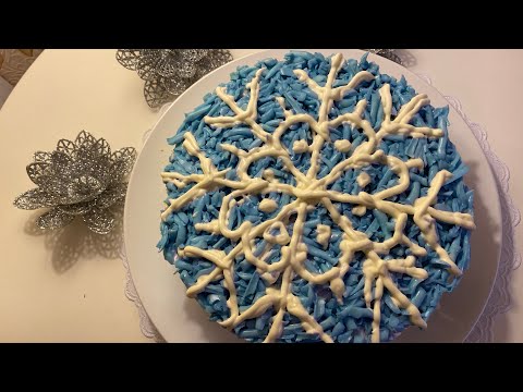Салат СНЕЖИНКА Волшебное Украшение Праздничного Стола
